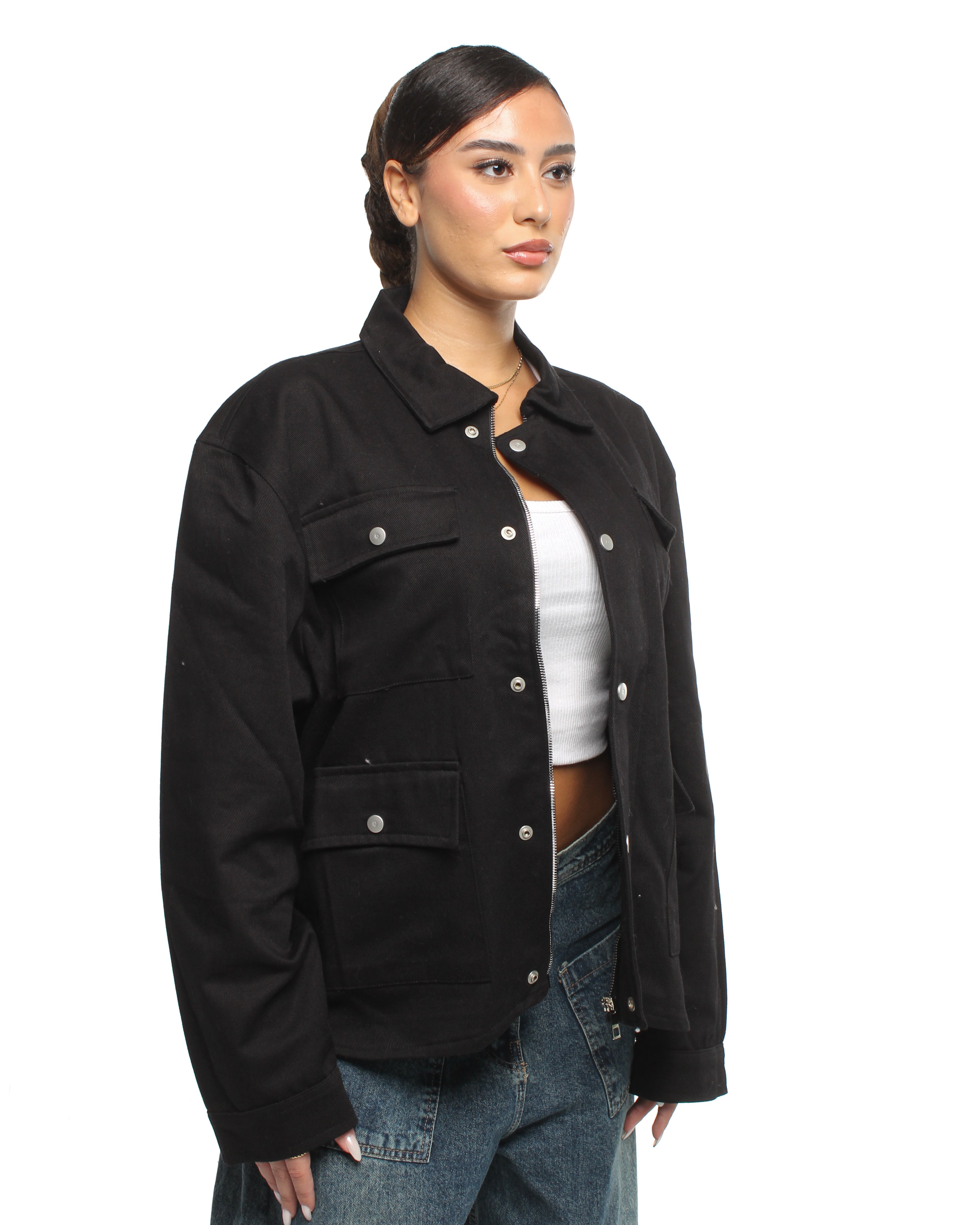 Black Harrington Jacket