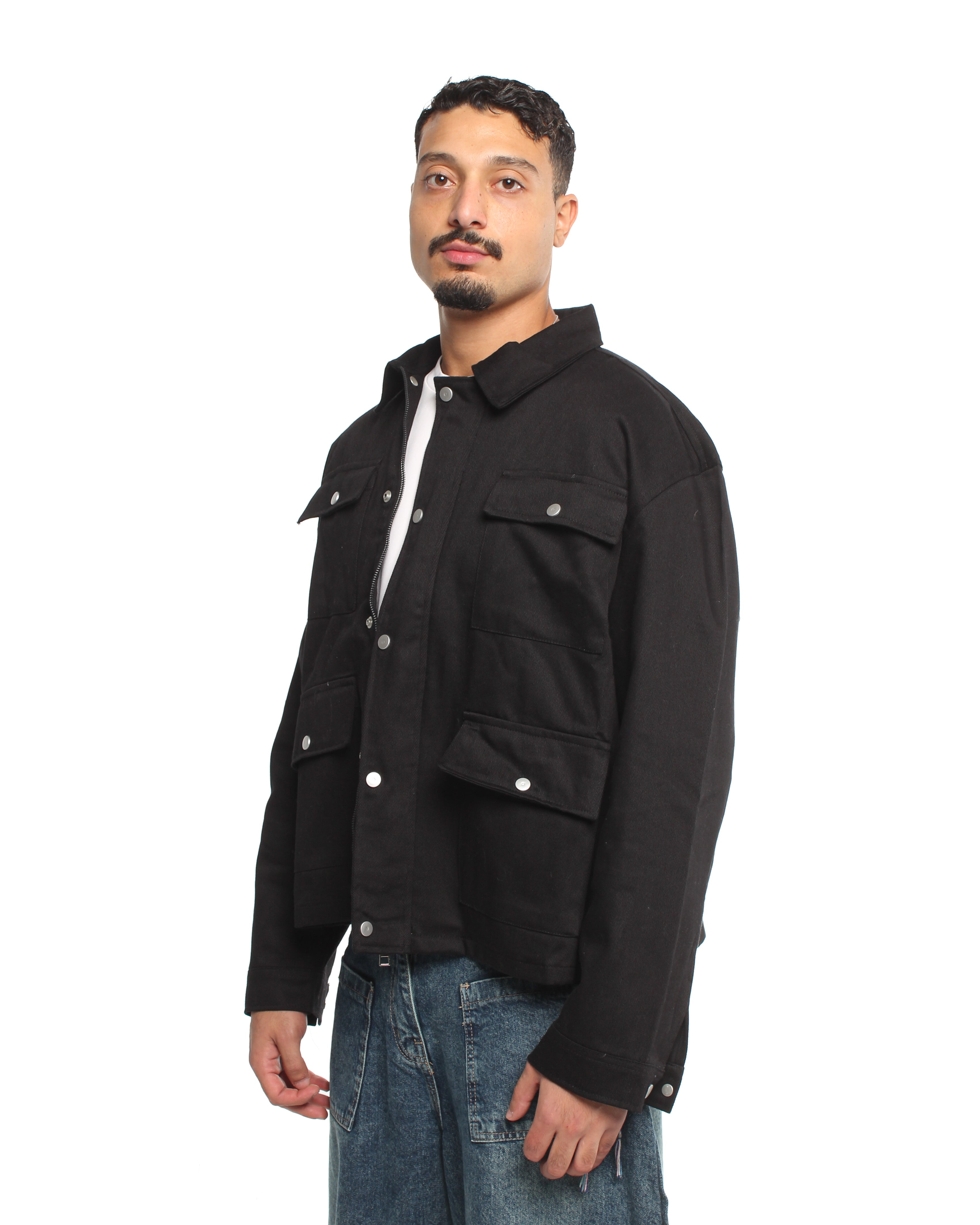 Black Harrington Jacket