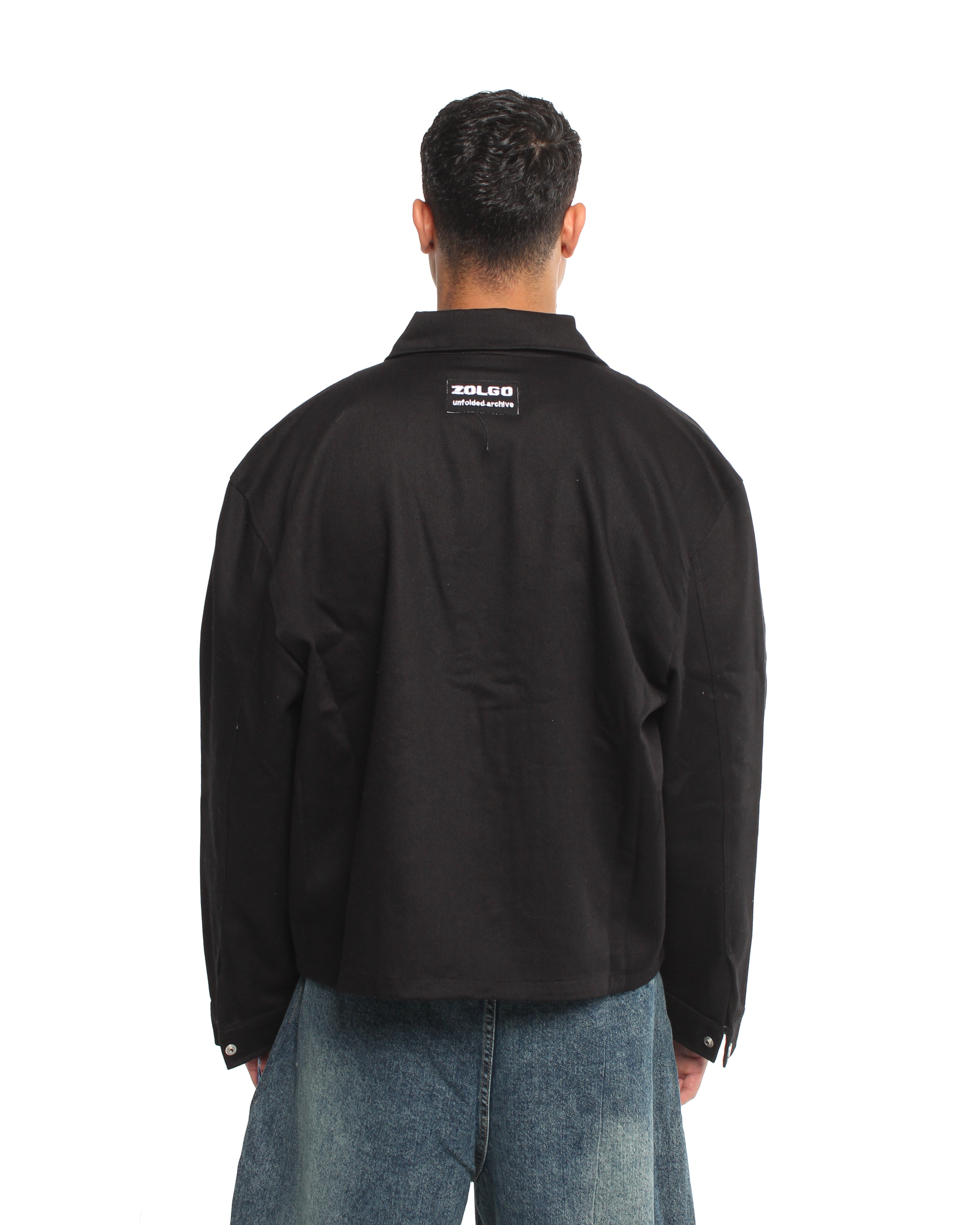 Black Harrington Jacket