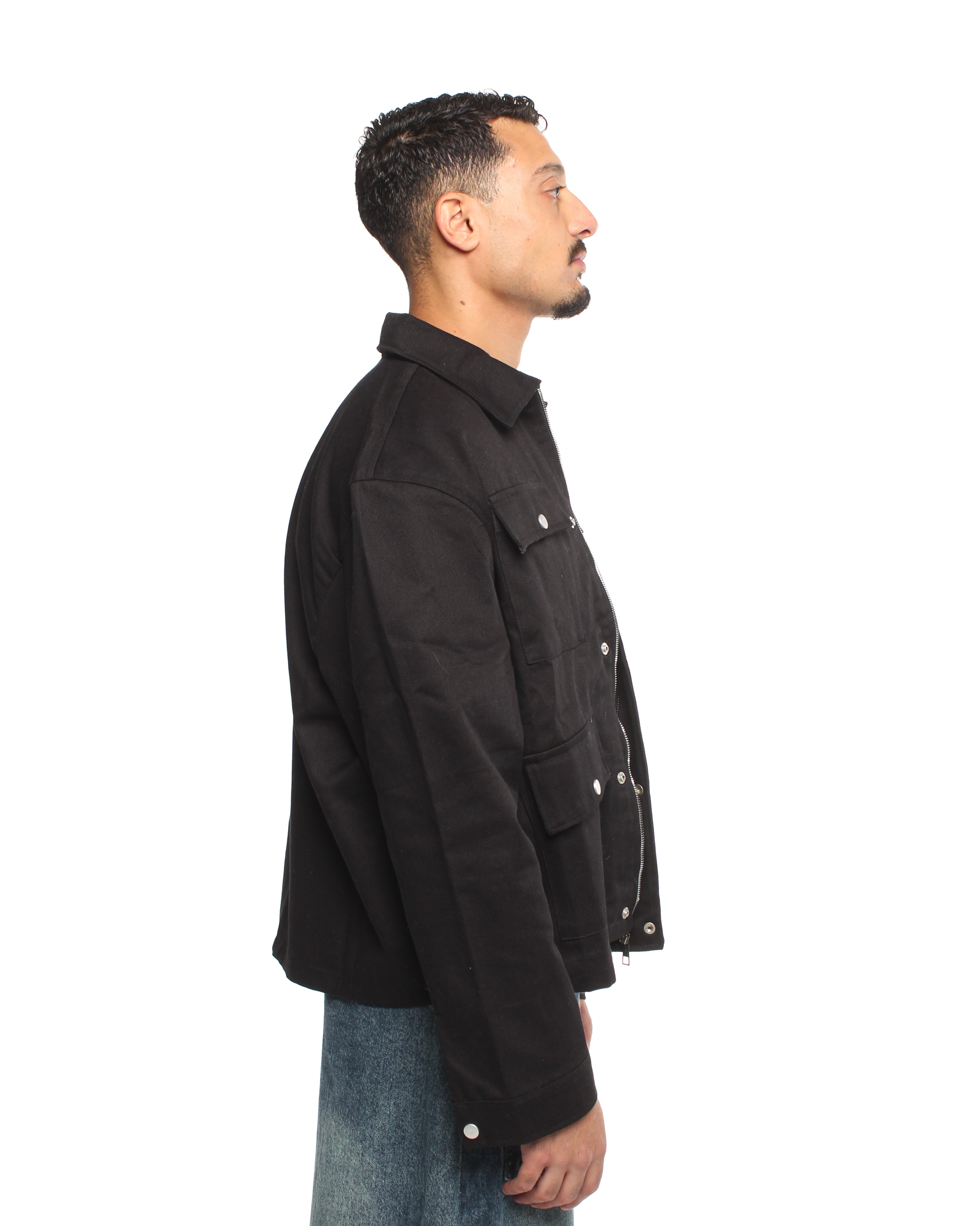 Black Harrington Jacket