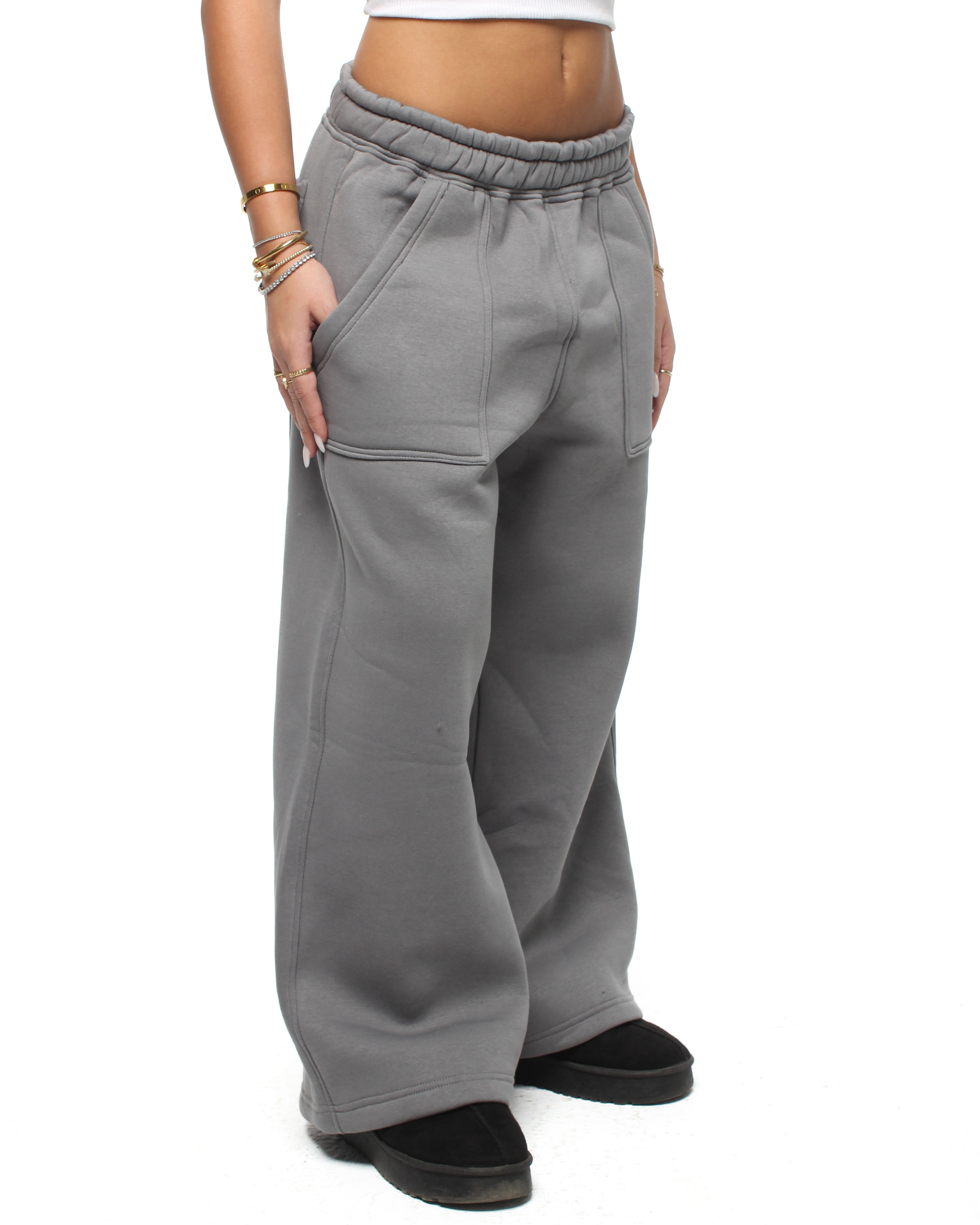 Grey Frequency Pants
