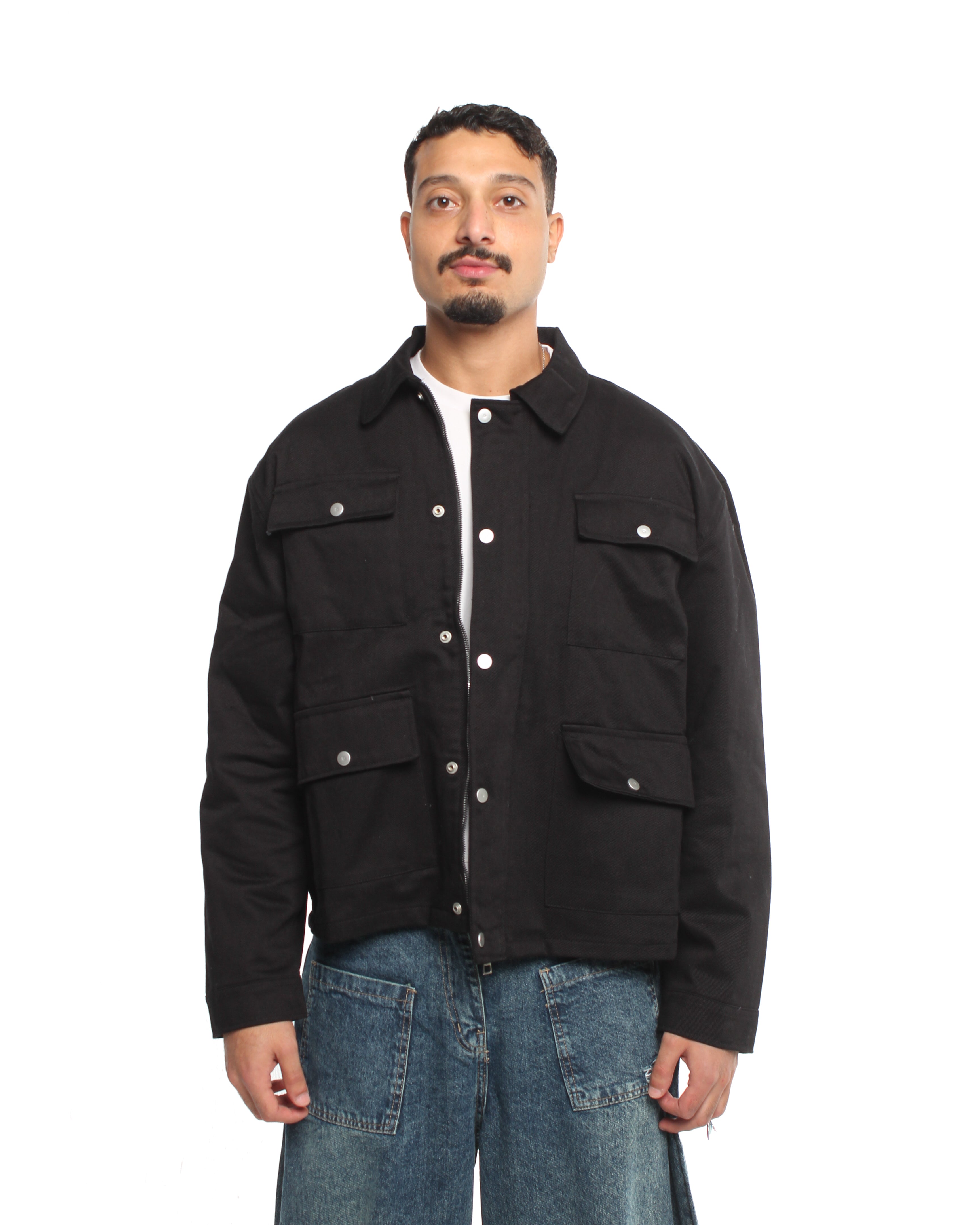 Black Harrington Jacket