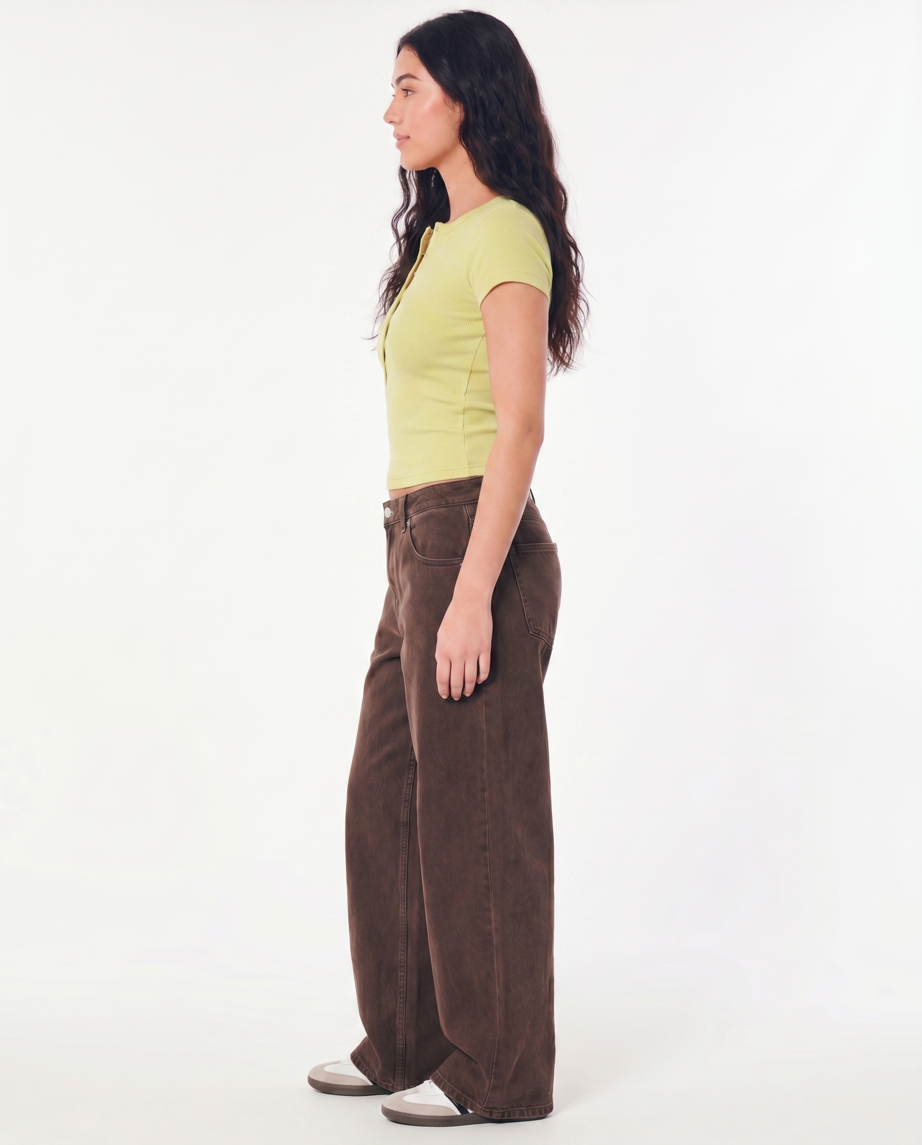 Butter Yellow Henley